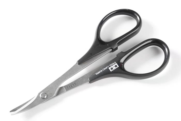 Tamiya 74005 Craft Tools Curved Scissors