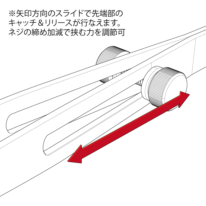 HIQ Parts - DC Lock Tweezers Vine Neck