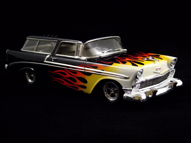 Lazy Modeller - Flame Mask for Revell and AMT 55-56-57 Chevy