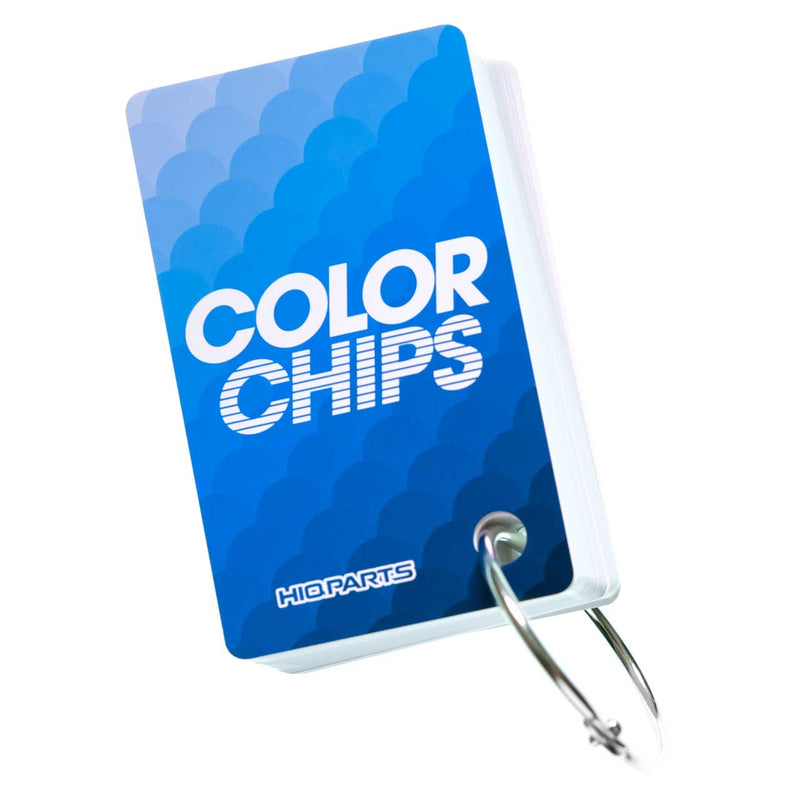 HIQ Parts - Color chip for solid color (70 sheets per set)