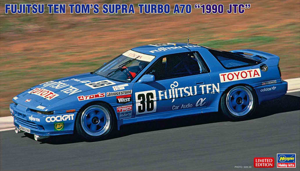 Hasegawa 1/24 Fujitsu Ten Tom’s Supra Turbo A70 "1990 JTC"
