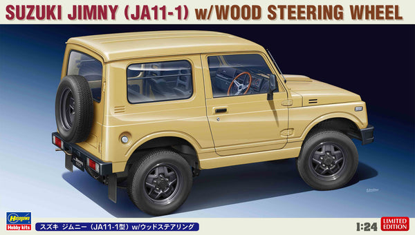 Hasegawa 1/24 Suzuki Jimny (JA11-1) w/Wood Steering Wheel
