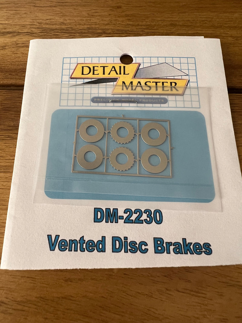 Detail Master DM-2230 Vented Disc Brakes Solid