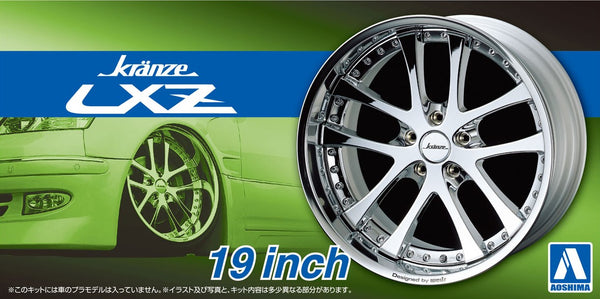 Aoshima 1/24 Kranze LXZ 19" Tire & Wheel Set