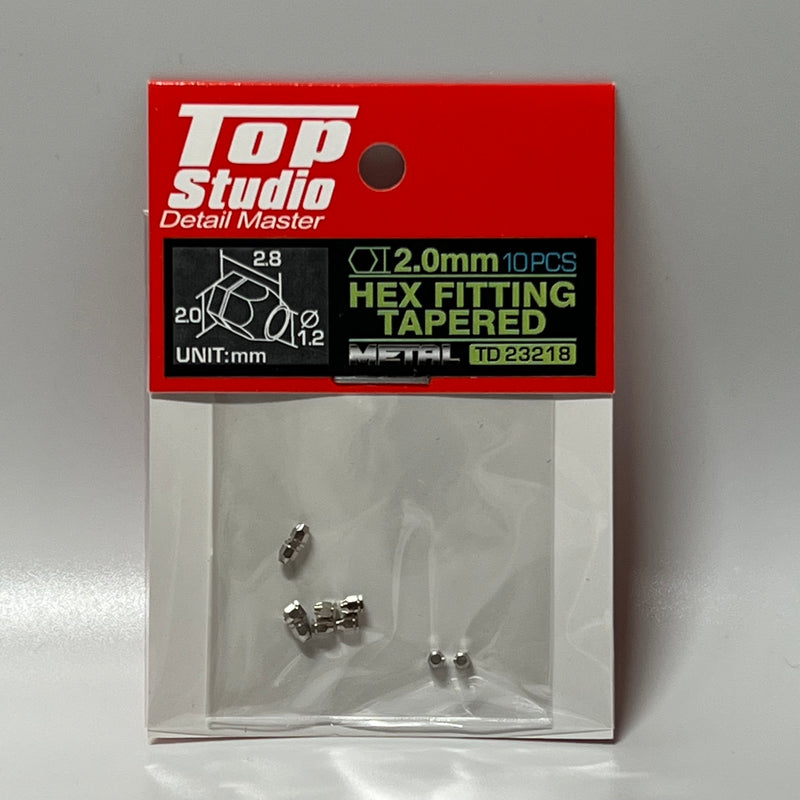 Top Studio 2.0mm Hex Fitting Tapered TD23218