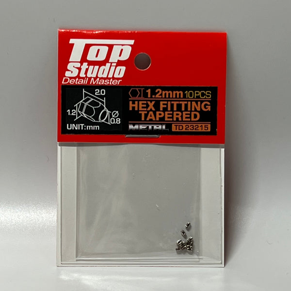 Top Studio 1.2mm Hex Fitting Tapered TD23215