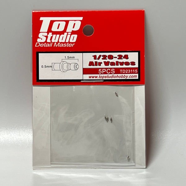 Top Studio 1/20 - 1/24 Air Valves TD23115