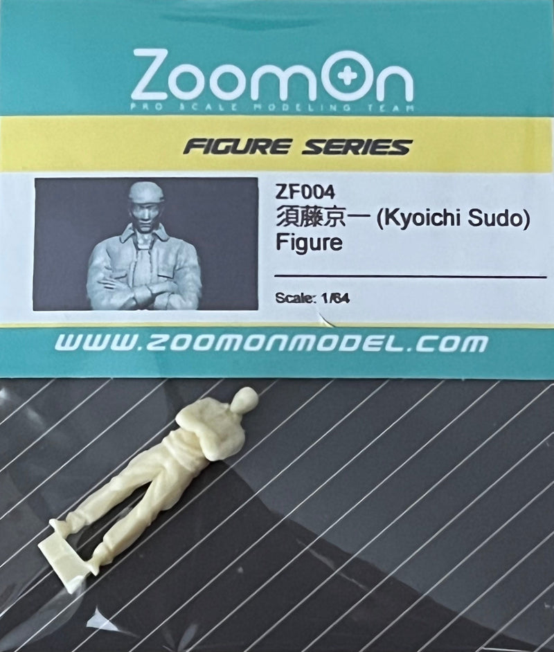 ZoomOn ZF004 須藤京一 (Kyoichi Sudo) Figure 1/64 Scale