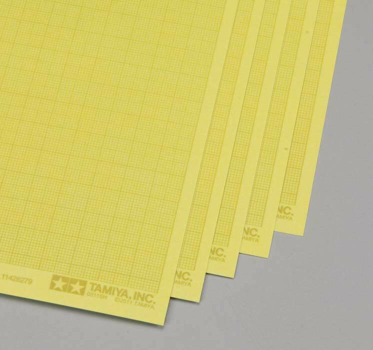 Tamiya 87129 Masking Sticker Sheet 1mm Grid Type (5)
