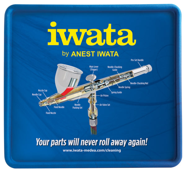 IWATA - Raised Ridge Airbrush Cleaning Mat