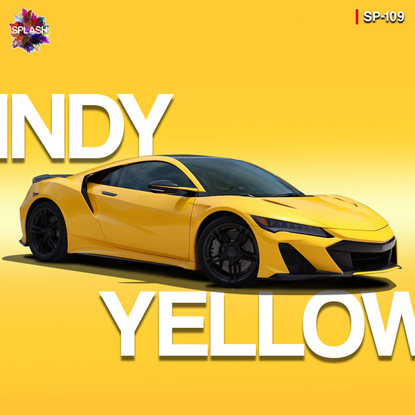 yellow pearl auto paint