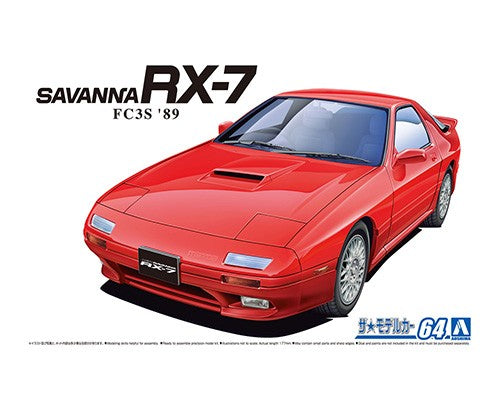 Aoshima 1/24 Mazda FC3S Savanna RX-7 '89