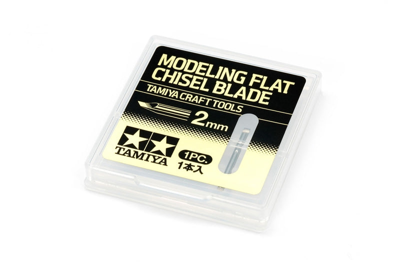 Tamiya Modeling Flat Chisel Blade (2mm)