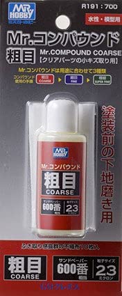 Mr. Hobby Mr. Compound Coarse 600 25cc Bottle w/Cloth