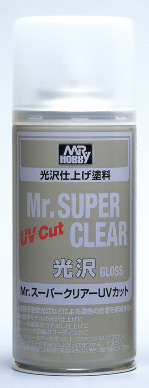 Mr. Hobby Mr. Super Clear UV Cut Gloss 170ml (Spray)