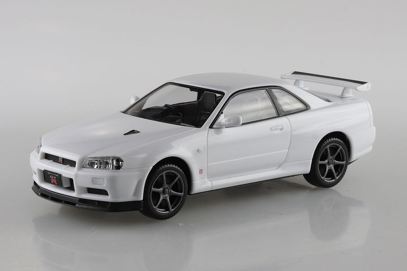 Aoshima 1/32 Nissan R34 Skyline GT-R (White)