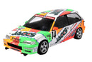NuNu Hobby PLATZ 1/24 Honda Civic EF9 '92 (AIDA) Jaccs OPEN BOX+ Extras