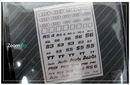 ZoomOn ZD025 Audi logo metal sticker