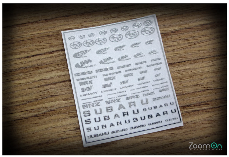 ZoomOn ZD014 Subaru logo metal sticker