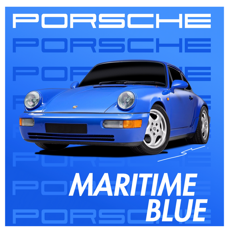 Splash Paints Porsche Maritime Blue SP-115