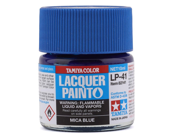 Tamiya LP-41 Mica Blue Lacquer Paint (10ml)