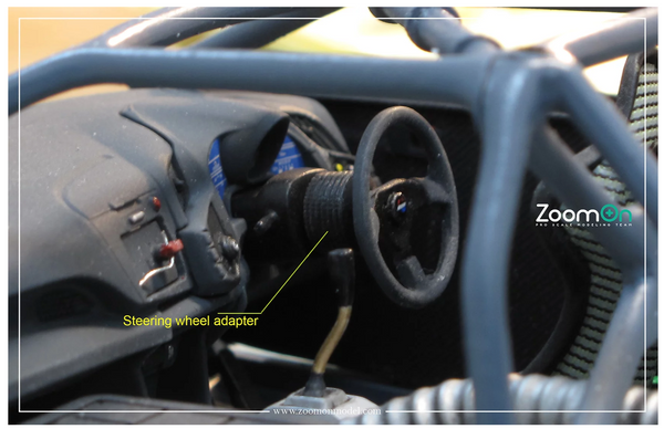Z091 Steering wheel adapter