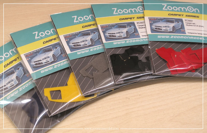 ZoomOn ZC007 Carpet set - Skyline GT-R (R34)