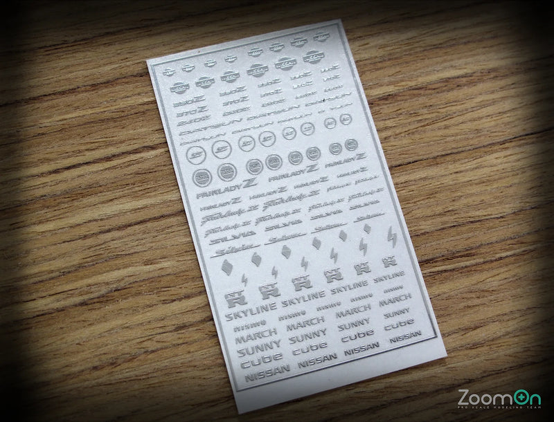 ZoomOn ZD015 Nissan logo metal sticker