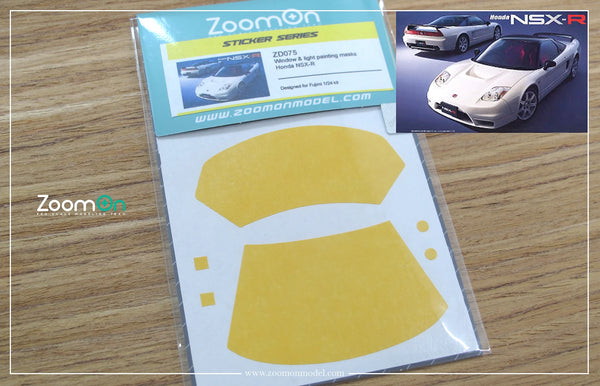 ZoomOn ZD075 Window & light painting masks - Honda NSX-R