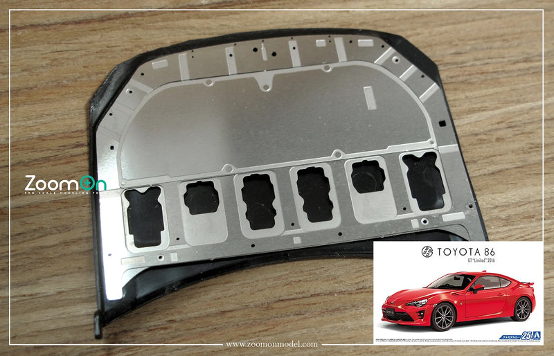 ZoomOn ZD134 Toyota 86 hood structure