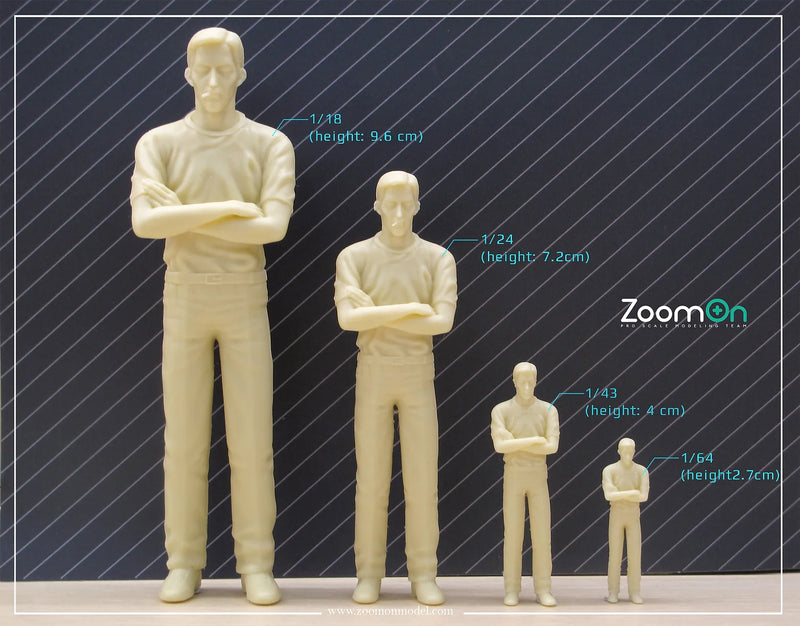 ZoomOn ZF003 藤原文太 (Fujiwara Bunta) Figure 1/43 Scale