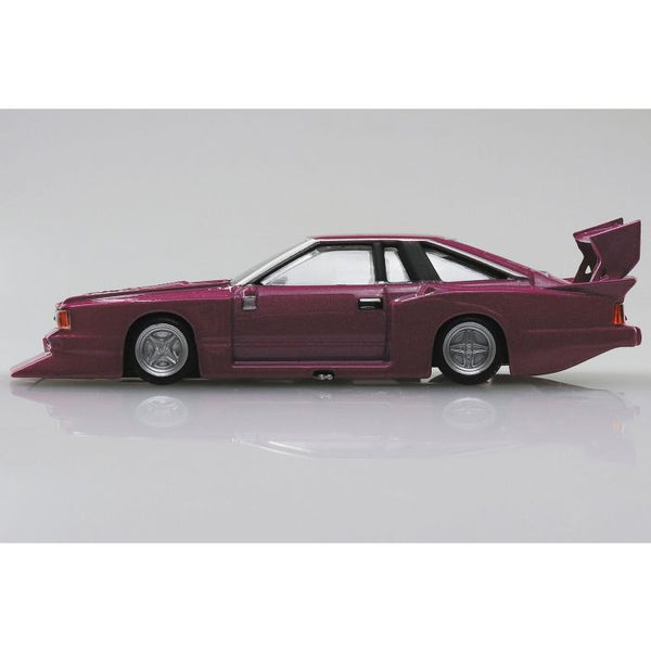 Aoshima 1:64 110 Silvia, 1979 model (S110) Purple Grachan Series.13