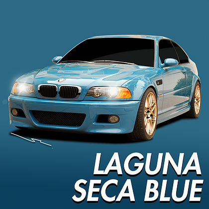 Splash Paints BMW Laguna Seca Blue SP-230
