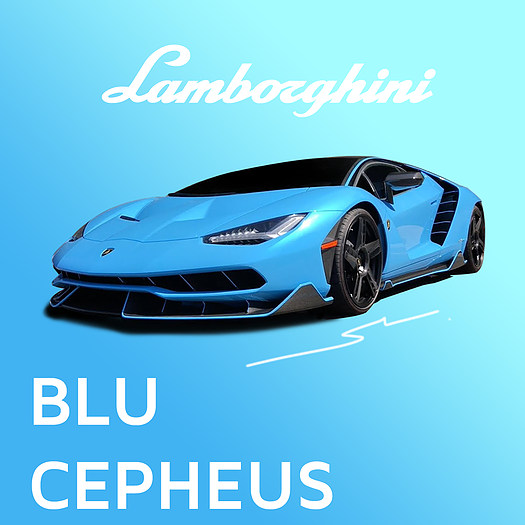 Splash Paints Lamborghini Blu Cepheus SP-108