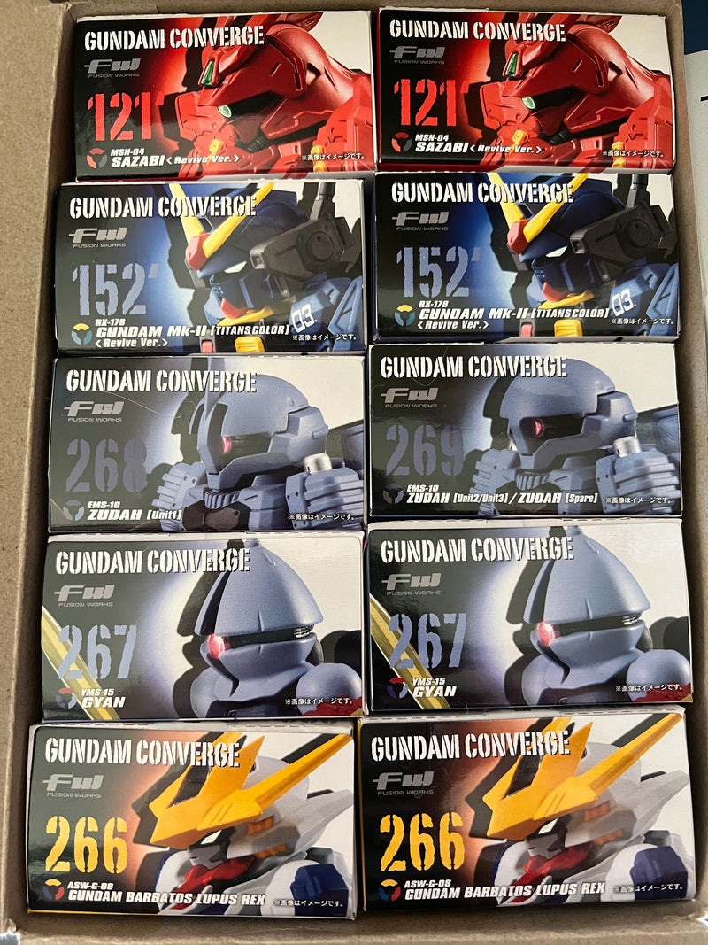 Bandai Shokugan Gundam Converge 10th Anniversary Memorial Selection