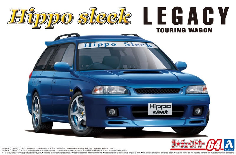 Aoshima 1/24 HIPPO SLEEK BG5 LEGACY TOURING WAGON '93 (SUBARU)