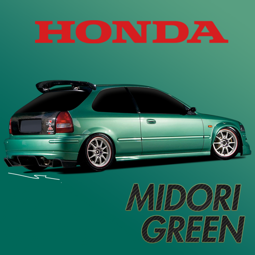 Splash Paints Honda Midori Green SP-229