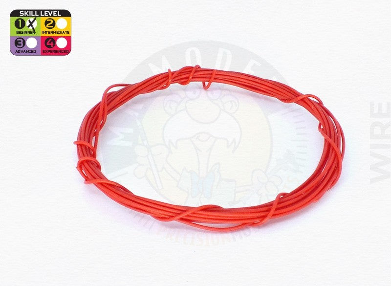Mr. Model MM3310 - 0,42mm (0.016") Red Igniton Wire