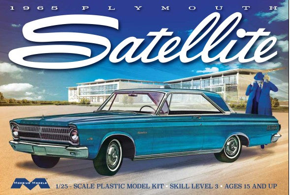 Moebius Models 1/25 1965 Plymouth Satellite Car