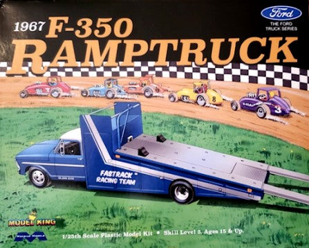 Moebius Models 1/25 1967 Ford F350 Ramp Truck (Ltd Prod)