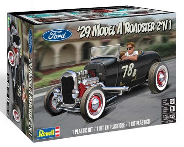 REVELL - 1/25 1929 Model A Roadster (2 in 1)