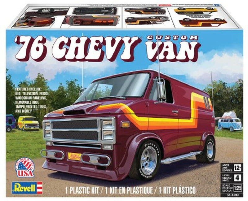 REVELL - 1/25 1976 Chevy Custom Van