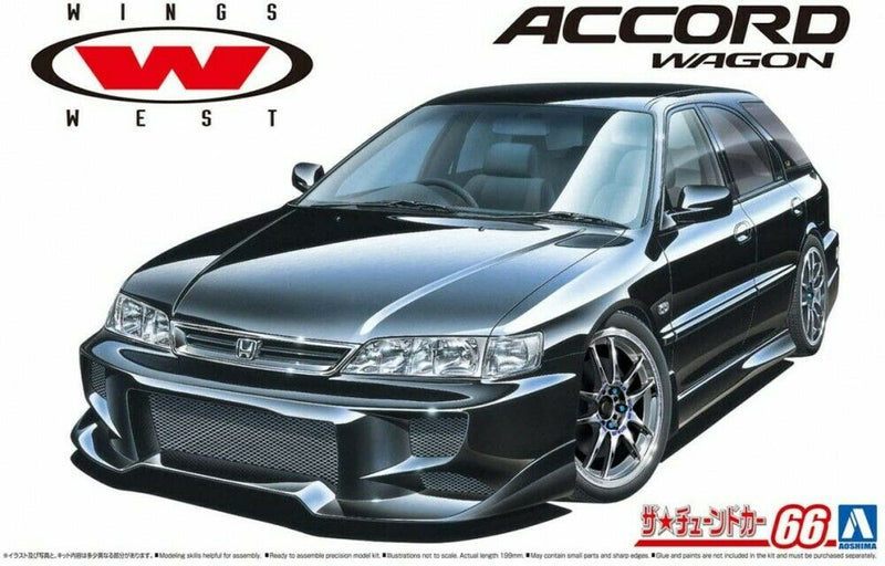 Aoshima 1/24 WINGSWEST CF2 ACCORD WAGON '96 Honda