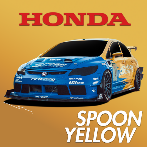 Splash Paints Honda Spoon Yellow SP-232