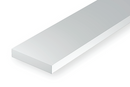 Evergreen - 146 - .040" X .125" OPAQUE WHITE POLYSTYRENE STRIP