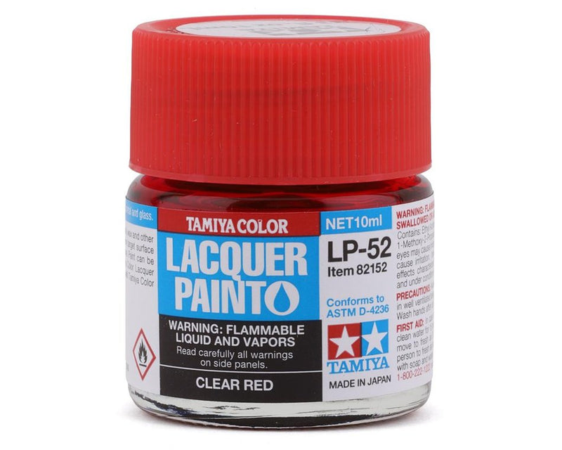 Tamiya LP-52 Clear Red Lacquer Paint (10ml)