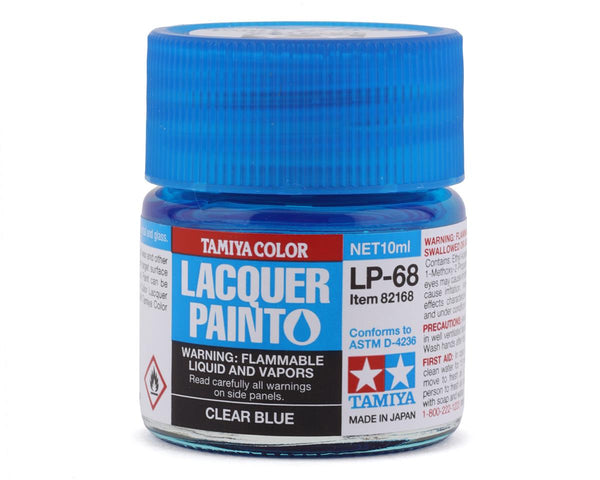 Tamiya LP-68 Clear Blue Lacquer Paint (10ml)