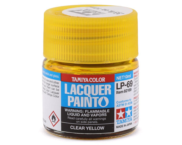 Tamiya LP-69 Clear Yellow Lacquer Paint (10ml)