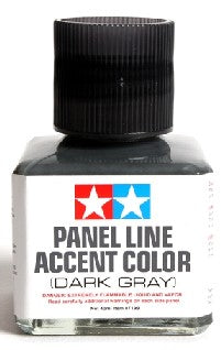 Tamiya 87199 - Panel Line Accent Color - Dark Gray