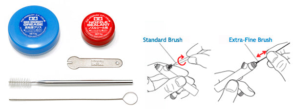 Tamiya 74548 - Spray-Work Airbrush Cleaning Kit